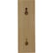 Ekena Millwork 2 1/2"W x 6 1/4"D x 7 1/2"H Reece Shelf Bracket, Cherry BKT02X06X07RECH - alternate 3